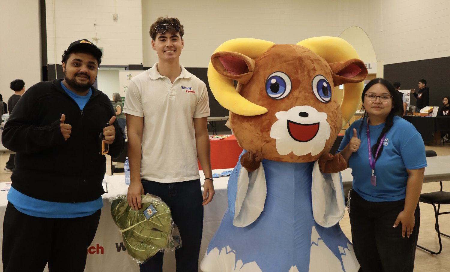 The Winny French team at a York Region volunteer fair